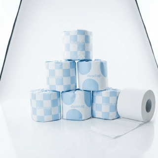 Blue Fluffy Marshmallow Cloud Roll | 6-pack