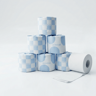 Blue Fluffy Marshmallow Cloud Roll | 6-pack