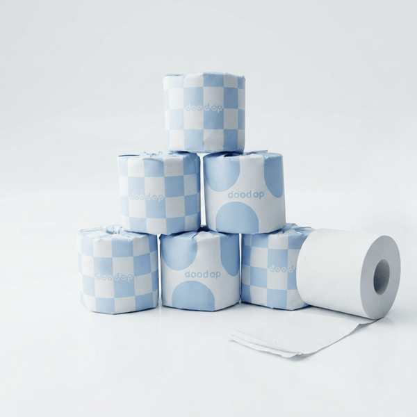Toalettpapper | Blue Fluffy Cloud Rolls