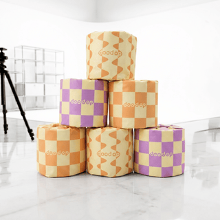 Party Pooper Pure Paper Rolls | 6-pack toalettpapper