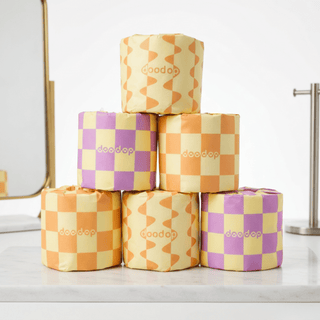 Party Pooper Pure Paper Rolls | 6-pack toalettpapper